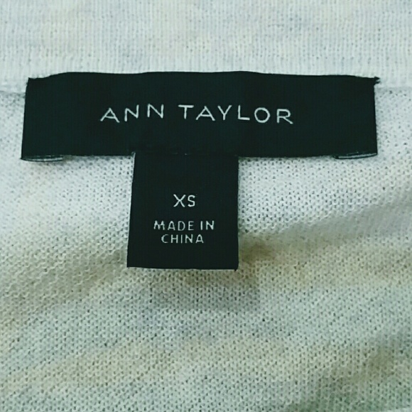 Ann Taylor Split sleeve pearlized sweater - Picture 6 of 7